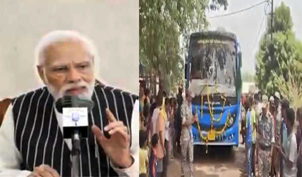 From first bus to education, PM Modi hails progress in Maoist-hit areas