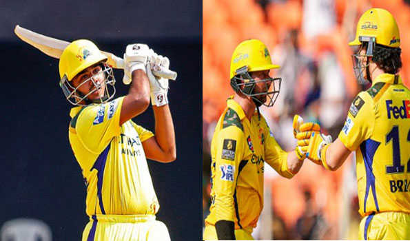 CSK pile on commanding 230/5 at Ahmedabad