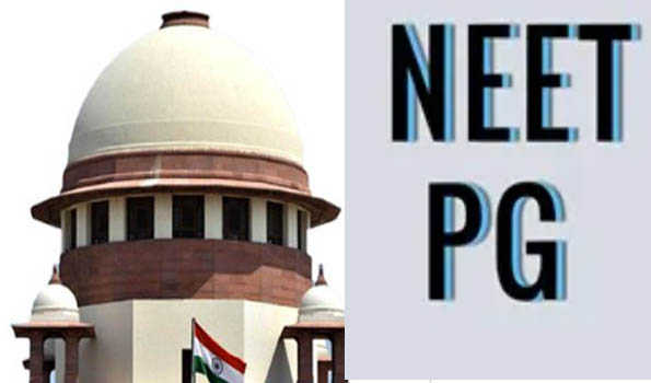 SC urged to list plea against two-shift NEET PG 2025 exam before June 2