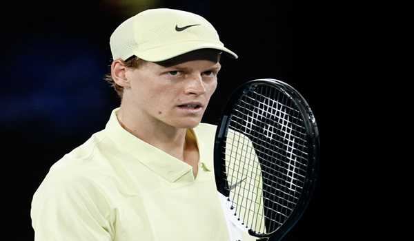 Jannik Sinner overcomes late wobble to win Paris opener