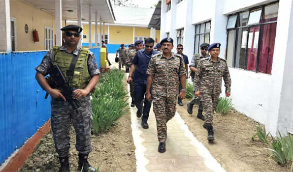 DG CRPF visits Srinagar, takes stock of security and operational preparedness