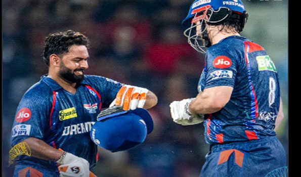 Pant’s unbeaten 118 powers LSG to 227/3