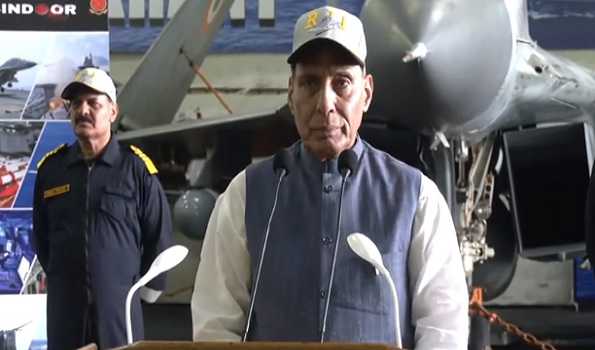 Hand over Hafiz Syed, Masood Azhar to India if you want talks, Rajnath tells Pakistan