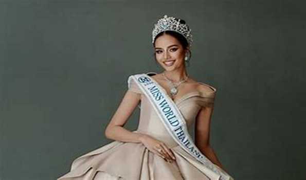 Thailand’s Opal Suchata crowned Miss World 2025 at grand finale in Hyderabad