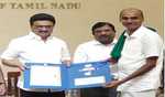 Stalin presents Nammazhwar awards for 3 farmers excelling in organic farming