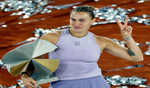 Sabalenka beats spirited Gauff to win Madrid Open