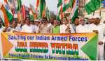 Tripura Cong holds rally supporting Indian Army’s action