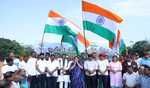 Karnataka BJP holds Tiranga Yatra in support of armed forces