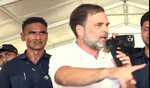 Rahul enjoys movie in Patna