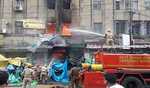 Kolkata:  Fire breaks out at a multi-storied building at Beckbagan