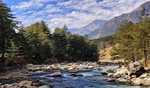 Partly cloudy sky & intermittent summer showers keep HP tourist resorts pleasant