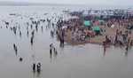 Devotees flock to Triveni Sangam on 6th day of Saraswati Pushkaralu, chant prayers and perform rituals