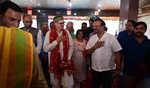 Omar visits Mata Kheer Bhawani temple in Ganderbal