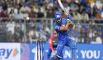 Suryakumar sparkles, Dhir dazzles late as MI post 180/5