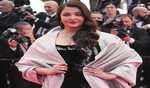 Aishwarya Rai Bachchan enchants at Cannes 2025 in a shimmering black gown