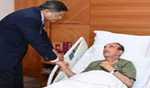 Azad, part of all party delegation, hospitalised  in Kuwait