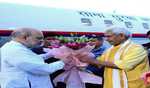 HM Shah arrives in Jammu, to review security arrangements for Amarnath Yatra, visit Poonch