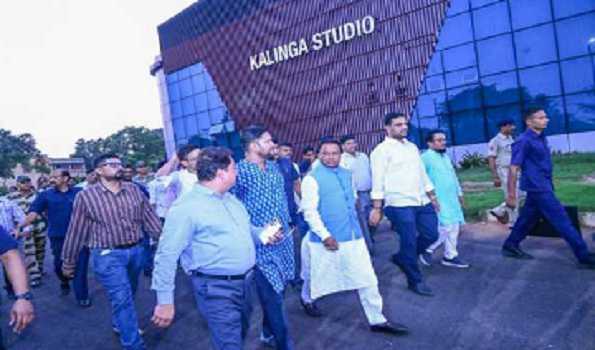 Odisha: Kalinga Studio to be developed as a Fully Modern, Self-Contained Studio: CM Majhi