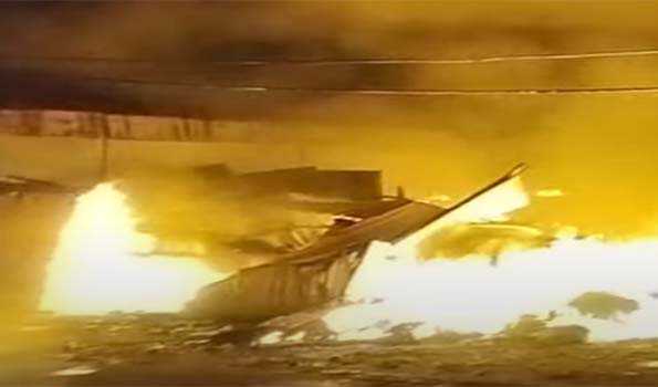 Blaze destroys multiple warehouses in Thane’s Diva area