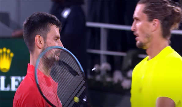 French Open: Djokovic beats Zverev to set up Sinner semi-final