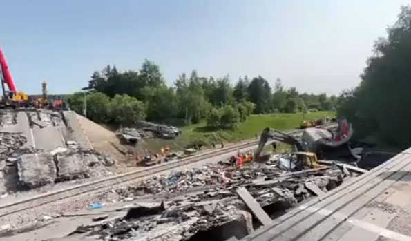 Number of injured in bridge collapse in Russia's Bryansk region rises to 119: Governor