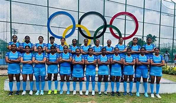 Indian Junior Women’s Hockey Team continues International Tour with  Five-Match European Leg