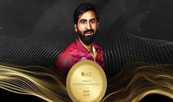 Waseem & Tryon named ICC Players of Month for May 2025
