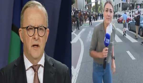 Australia raises shooting of reporter in LA with U.S.