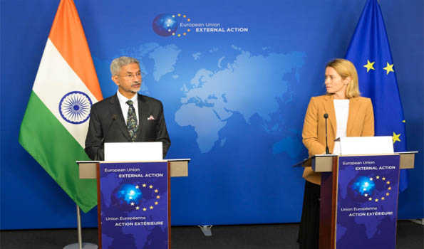 EAM in Brussels, holds first India-EU Strategic Dialogue, calls on EU Commission President