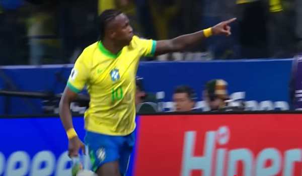Vinicius on target as Brazil books World Cup ticket