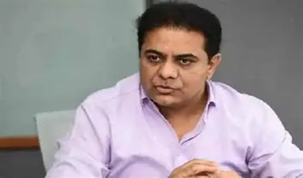 KTR slams CM Reddy, defends KCR