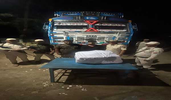 57 kg drugs seized in Manipur