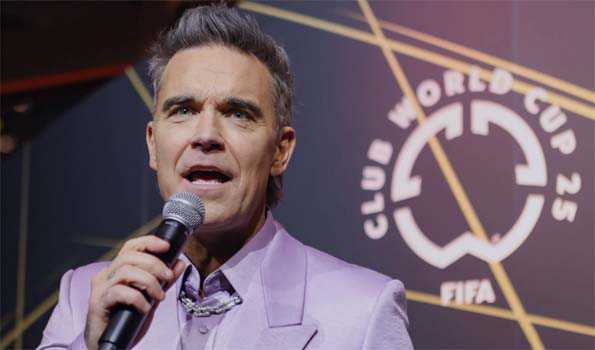Robbie Williams confirmed as FIFA Music Ambassador