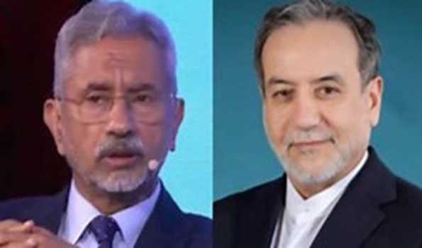 Dr Jaishankar holds telephone talk with Iranian Foreign Minister