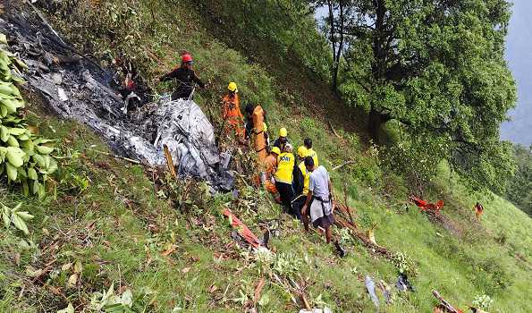 Seven feared dead in Uttarakhand chopper crash