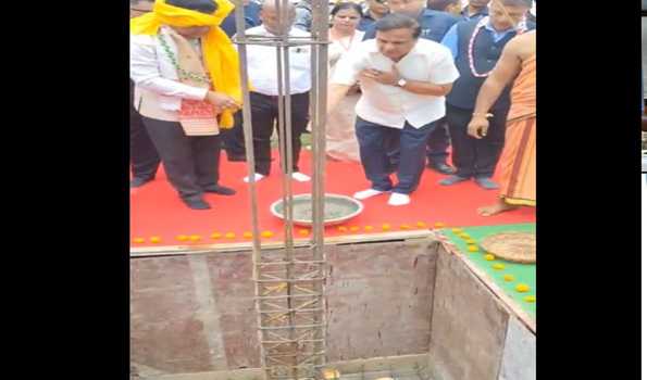 Assam CM launches centralized kitchen for mid day meal in Dibrugarh