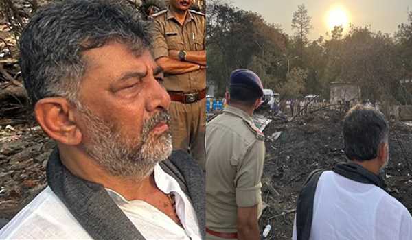 Thousands could have died in crash, BJP politicises tragedies: Shivakumar