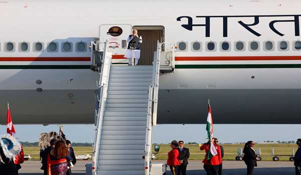 PM Modi arrives in Alberta for G7 Summit, says will emphasise priorities of Global South