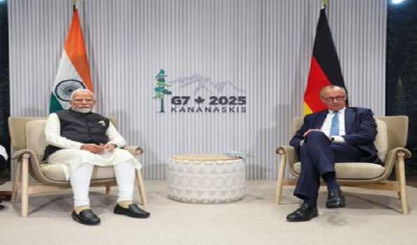 PM Modi meets German Chancellor Merz, thanks him for support to India in fight against terrorism