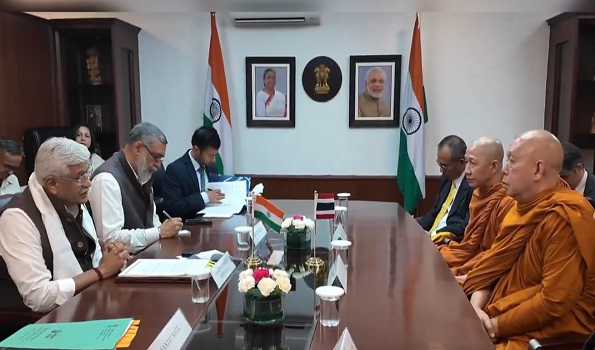 High-level Thai Buddhist delegation on six-day India visit