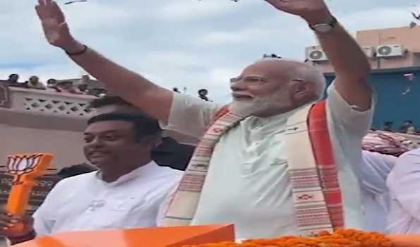 Capital city Bhubaneswar agog with celebration mood to welcome PM Modi