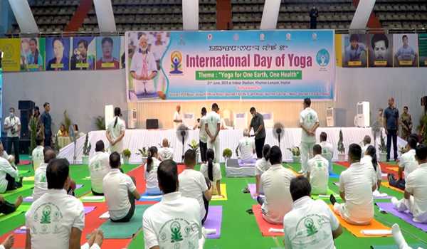 Manipur observes International Day of Yoga
