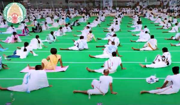 Tirupati: Yoga for mental and physical stability: TTD Addl EO