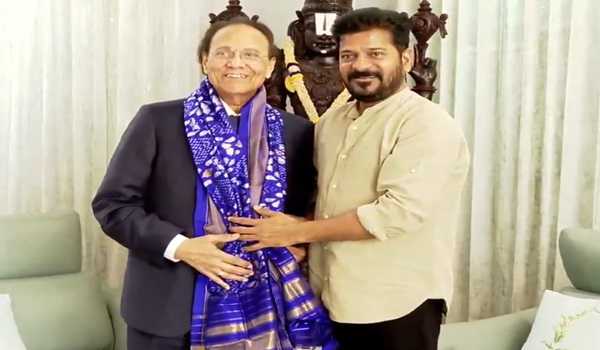 Renowned oncologist Nori Dattatreyudu meets CM Revanth Reddy