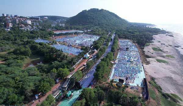 PM complements AP’s Yogandhra initiative in strengthening Yoga movement