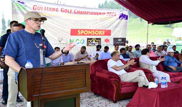 CM Omar Abdullah vows to develop Gulmarg as world-class golf destination