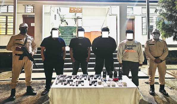 Manipur cops crack down on arms smuggling network