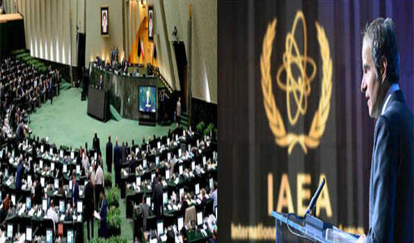 Iran decides to suspend cooperation with IAEA, says IAEA credibility 'up for auction'