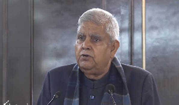 VP Dhankhar collapses at function in Nainital, recovers soon after