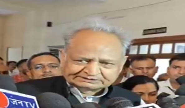 Gehlot warns successor CM Sharma of 'conspiracy' within ruling BJP to dethrone him